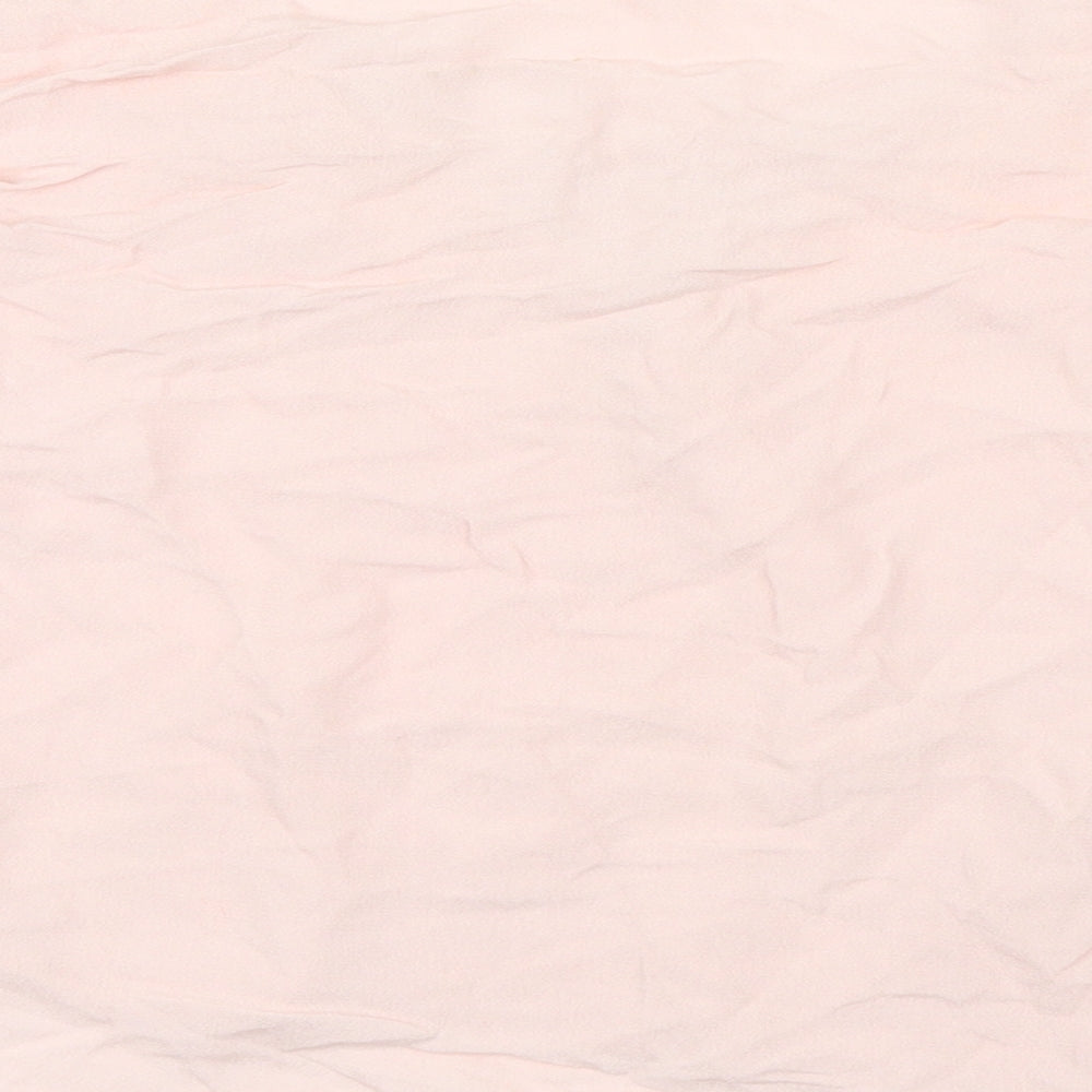 FOREVER 21 Womens Pink   Basic Blouse Size S  - Lace detail