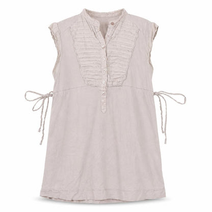 Womens UK Size 10 Zara Beige Basic Blouse