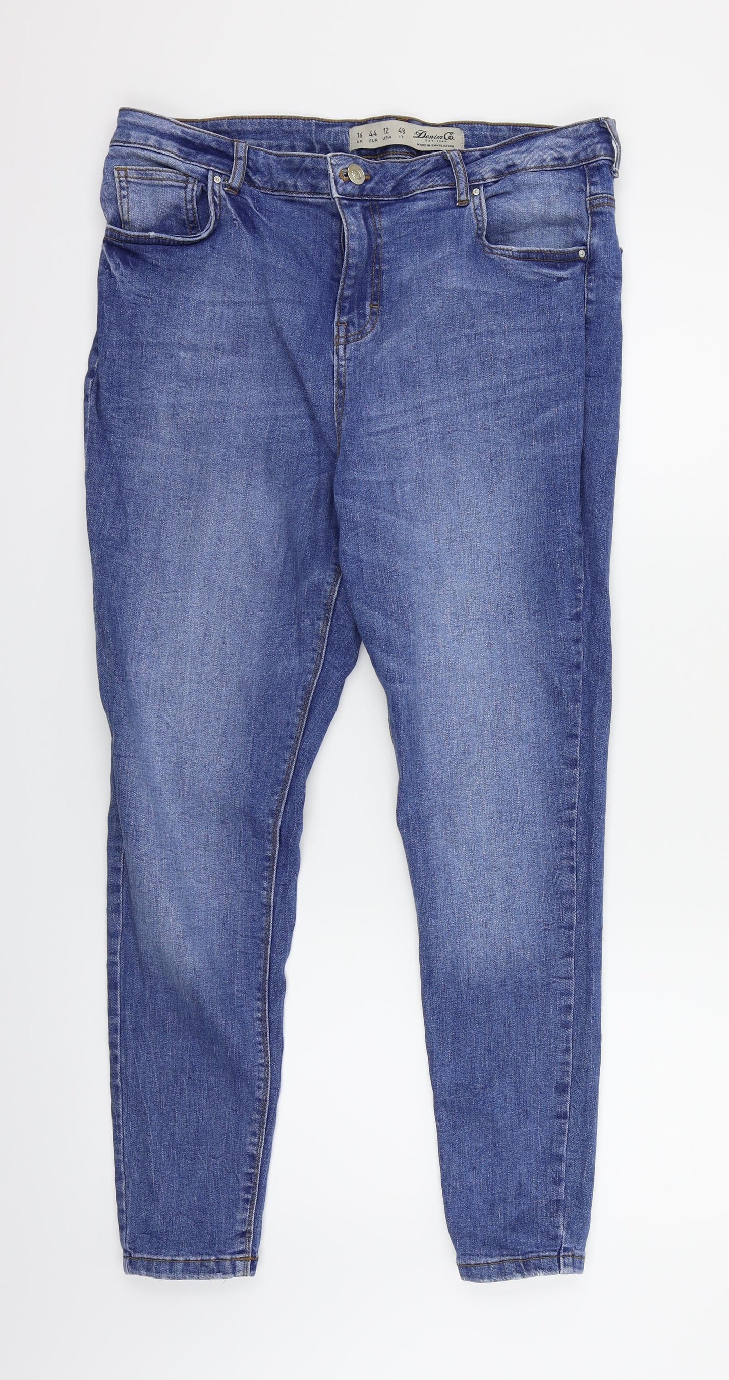 Denim & Co. Mens Blue   Skinny Jeans Size 16 L32 in