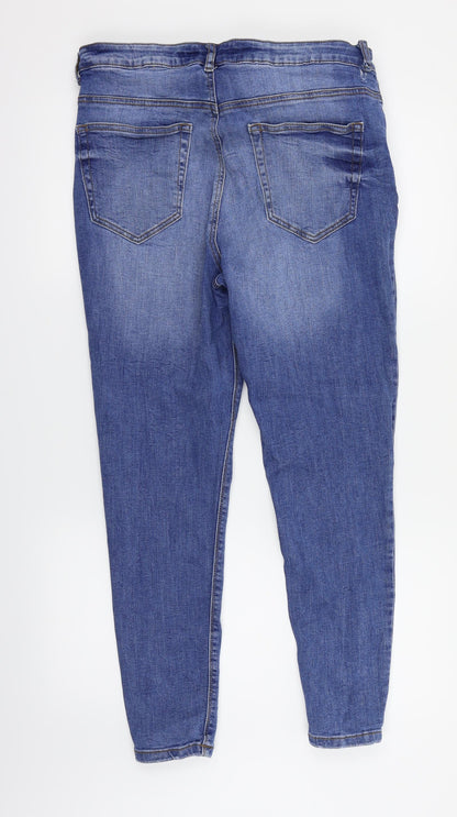 Denim & Co. Mens Blue   Skinny Jeans Size 16 L32 in
