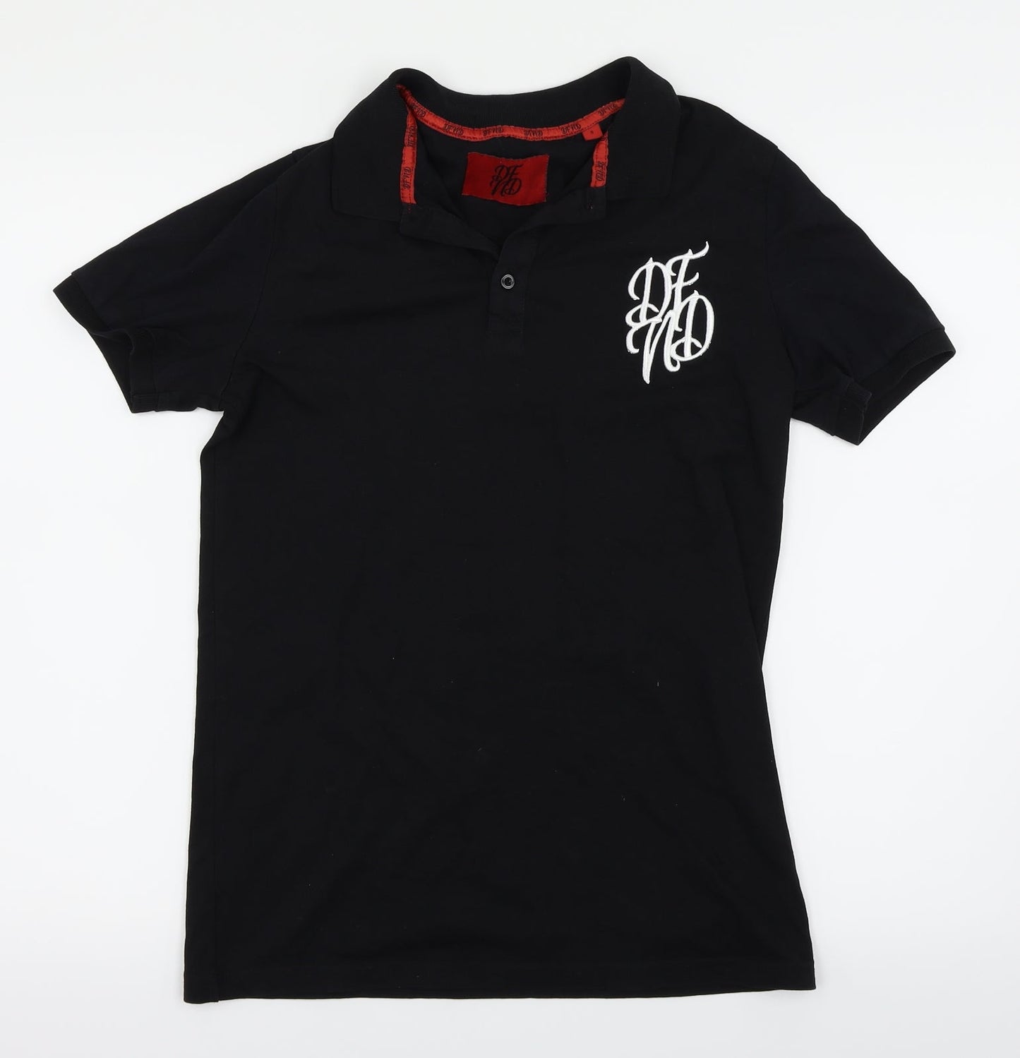 DFND Mens Black    Polo Size S