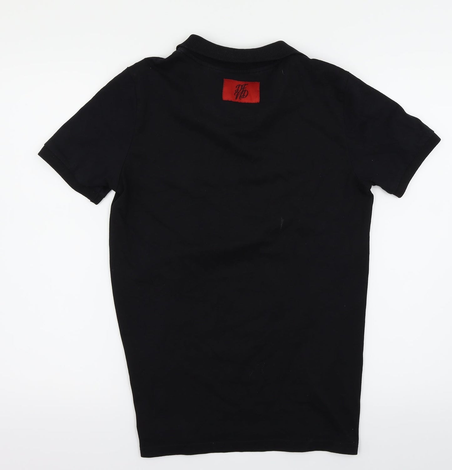 DFND Mens Black    Polo Size S