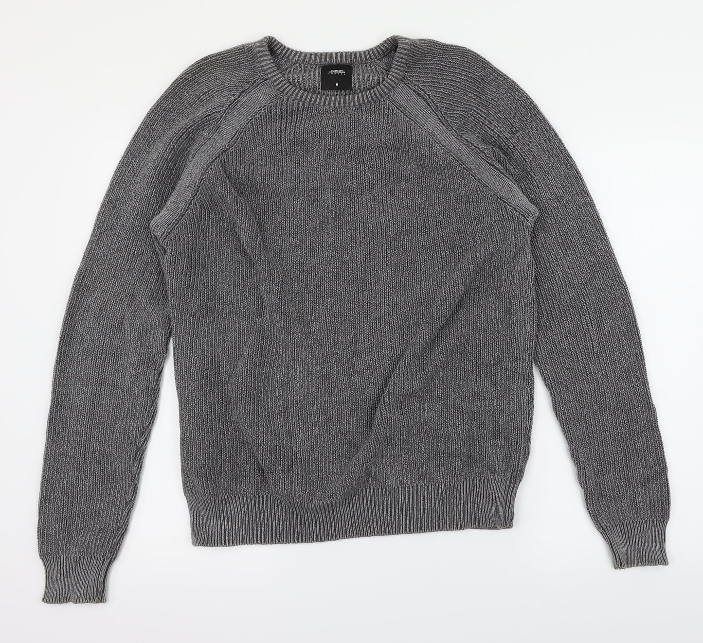 Burton Mens Grey   Pullover Jumper Size M