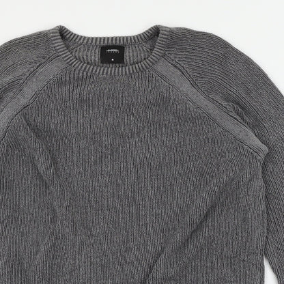 Burton Mens Grey   Pullover Jumper Size M