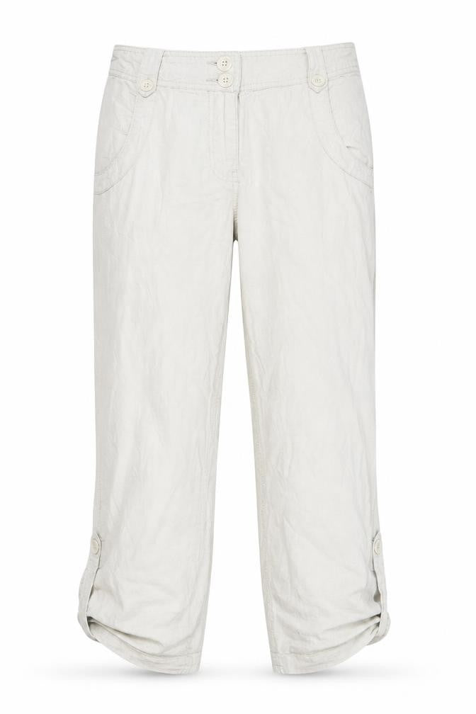 Womens UK Size 40 H&M Regular Fit Chino Beige Trousers