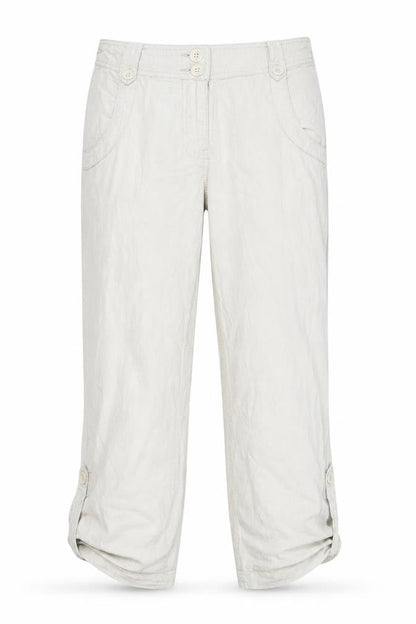Womens UK Size 40 H&M Regular Fit Chino Beige Trousers