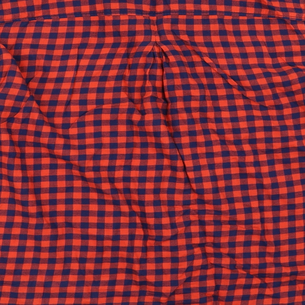 H&M Womens Red   Basic Button-Up Size 42