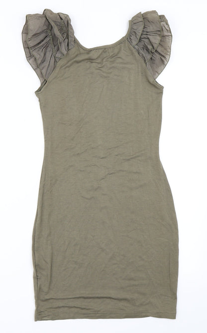 Purple Womens Green   Bodycon  Size S