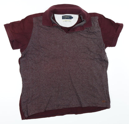 Hammond & Co Mens Red    Polo Size L