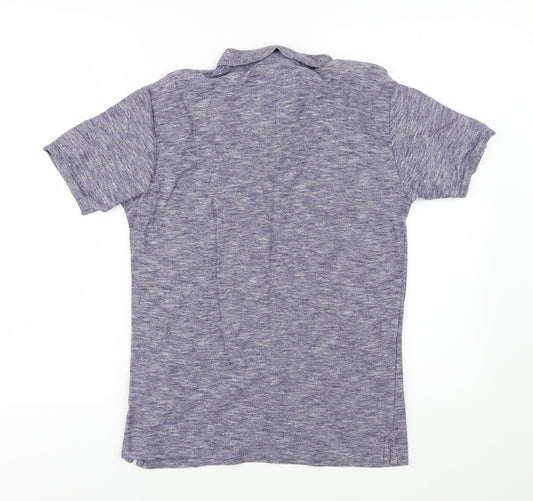 Cedar Wood State Mens Blue    Polo Size S