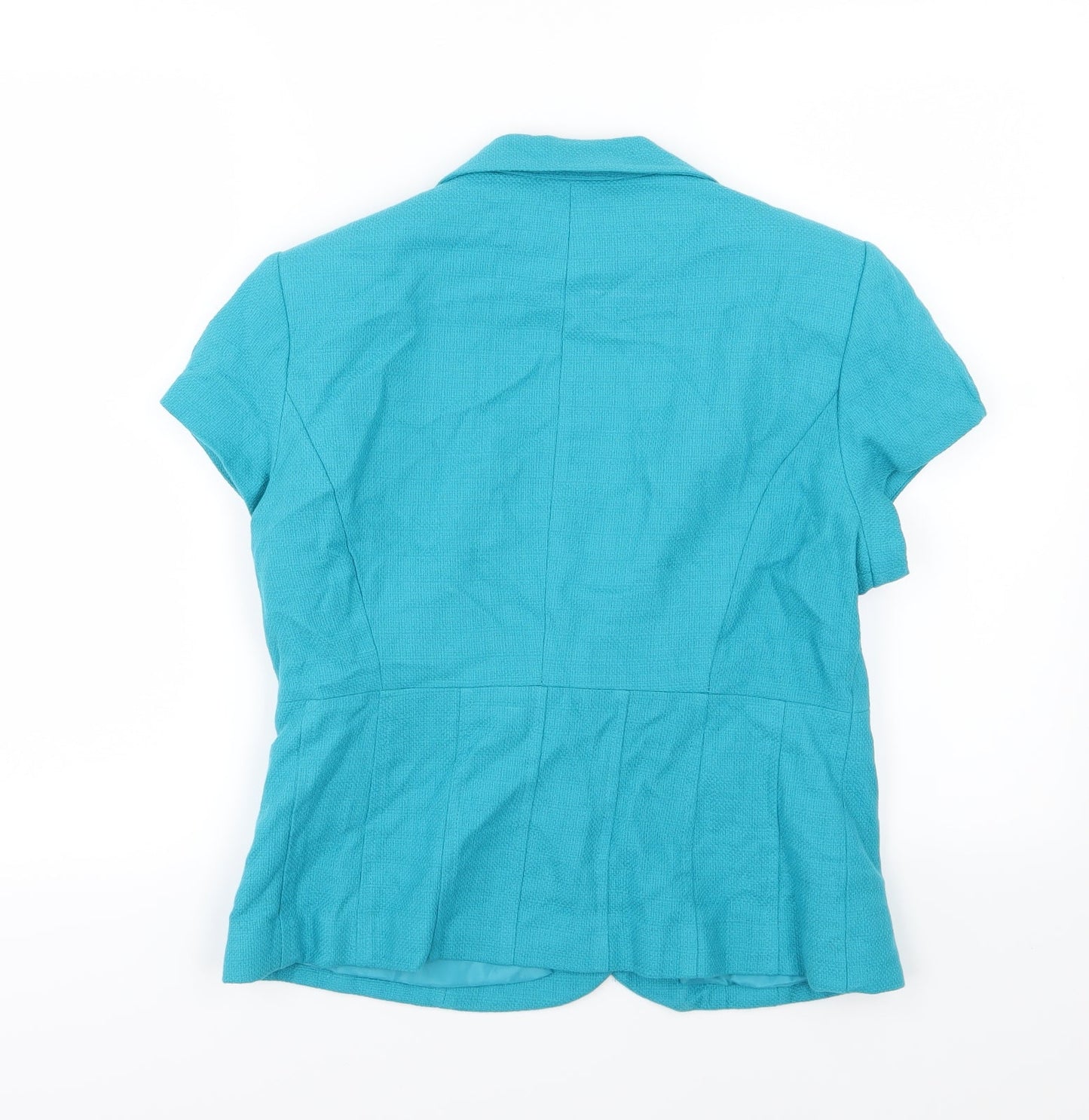 Womens UK Size 14 M&Co Blue Jacket