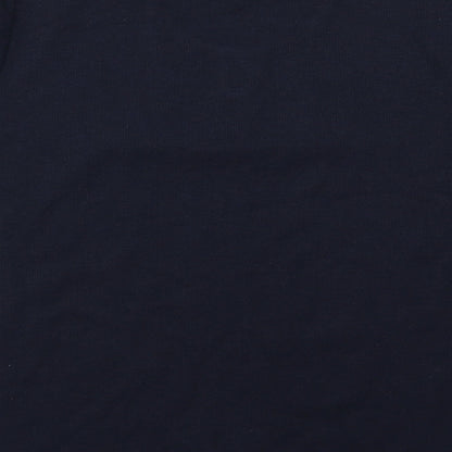 EWM Womens Blue  Knit Basic T-Shirt Size M