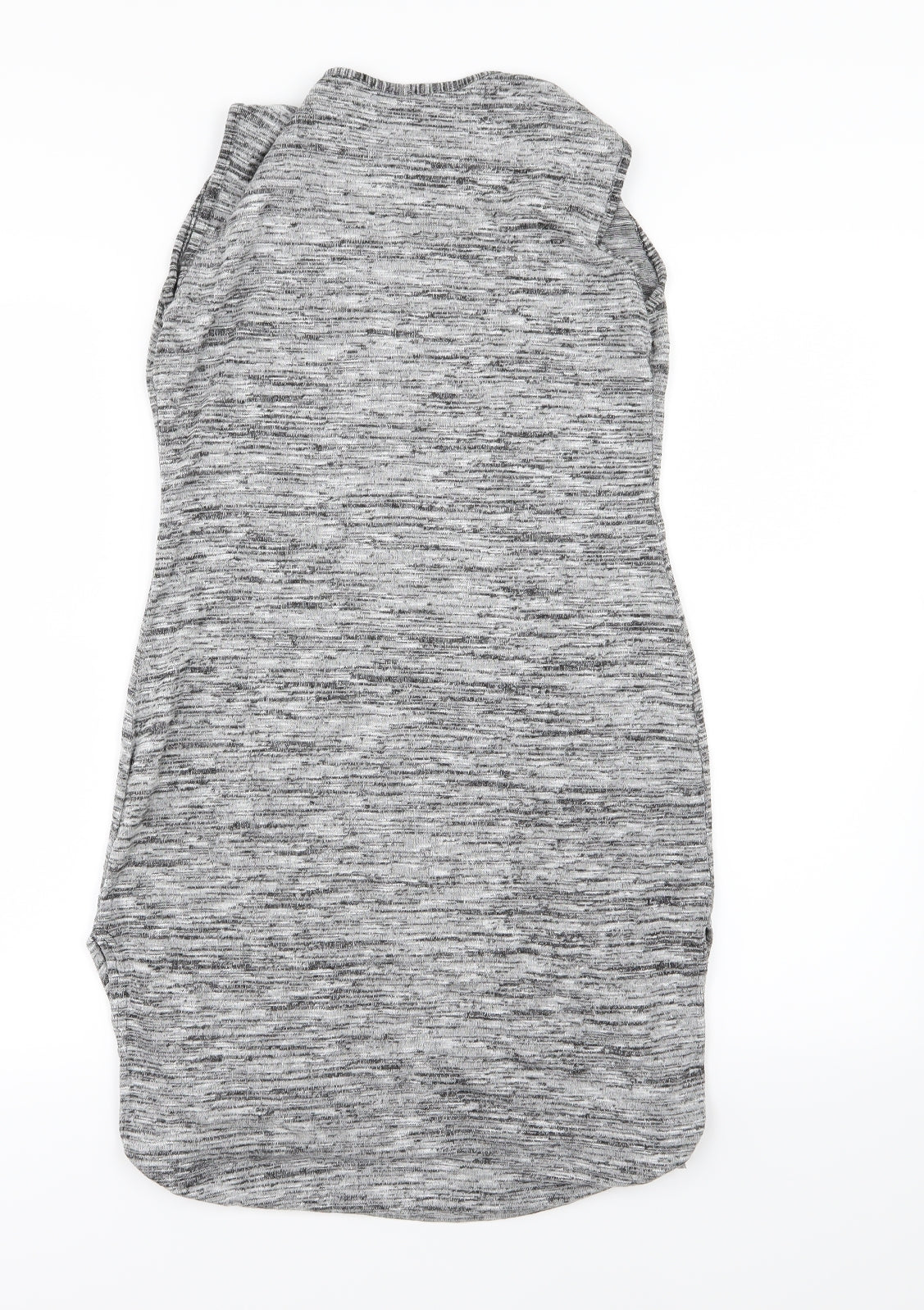 Womens UK Size M Style plus Grey Basic Tank