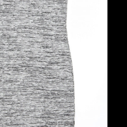 Womens UK Size M Style plus Grey Basic Tank