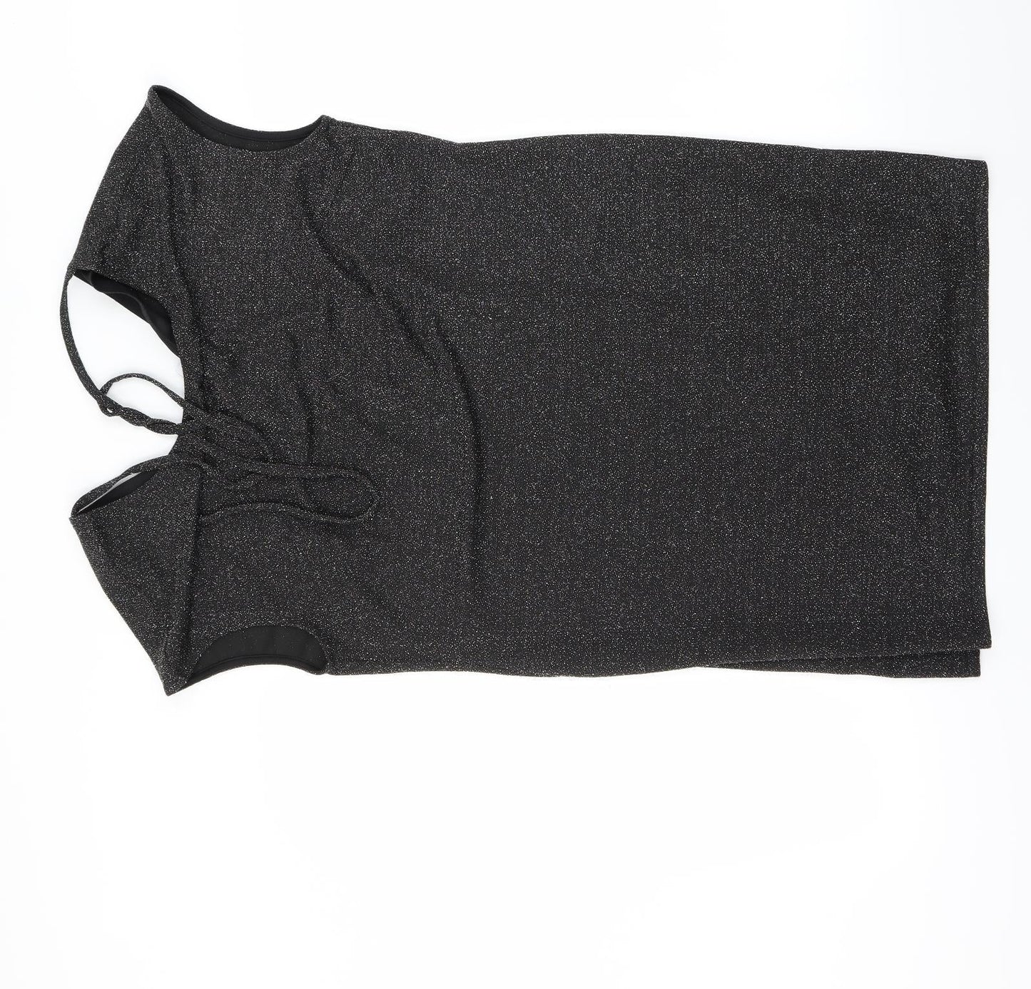 Dorothy Perkins Womens Black   A-Line  Size 14