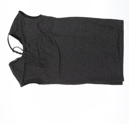 Dorothy Perkins Womens Black   A-Line  Size 14