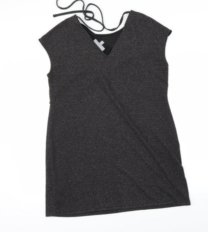 Dorothy Perkins Womens Black   A-Line  Size 14