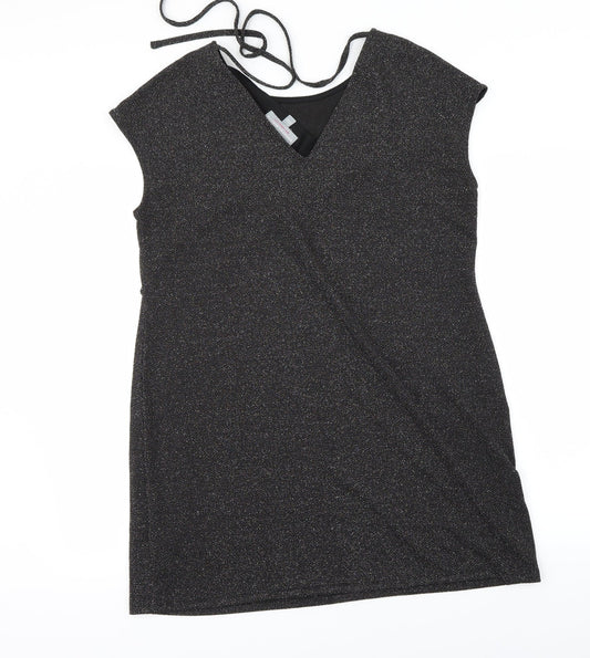 Dorothy Perkins Womens Black   A-Line  Size 14