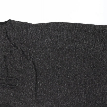 Dorothy Perkins Womens Black   A-Line  Size 14