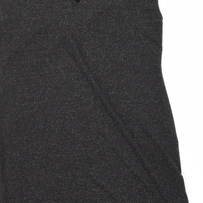 Dorothy Perkins Womens Black   A-Line  Size 14