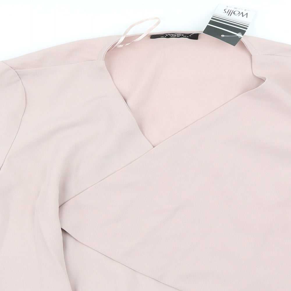 Wallis Womens Pink   Jacket Blazer Size 8