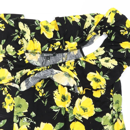 Womens UK Size 12 Bonmarché Black Basic Blouse