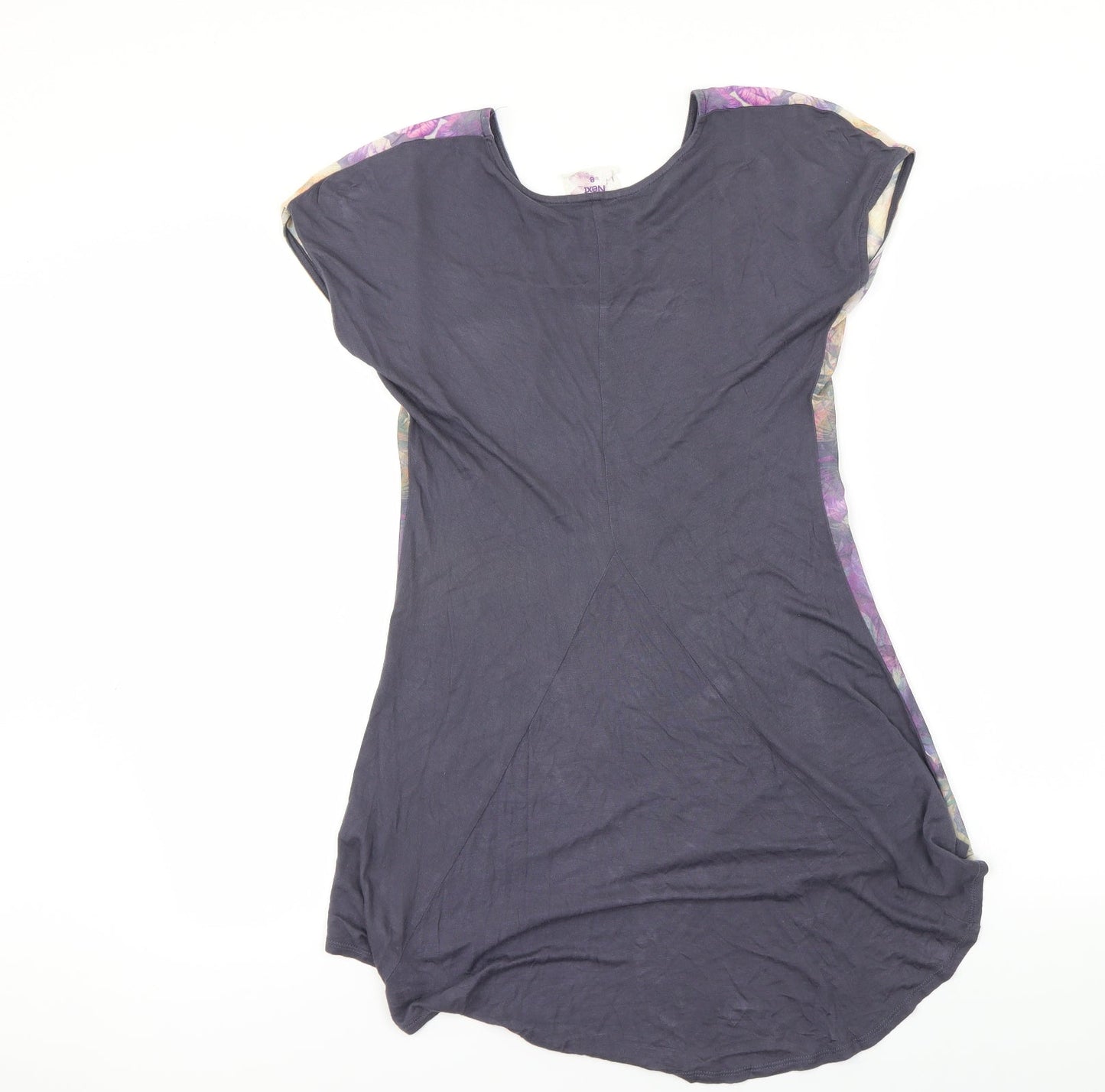 Womens UK Size 8 NEXT Grey Basic T-Shirt