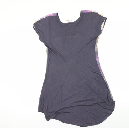 Womens UK Size 8 NEXT Grey Basic T-Shirt