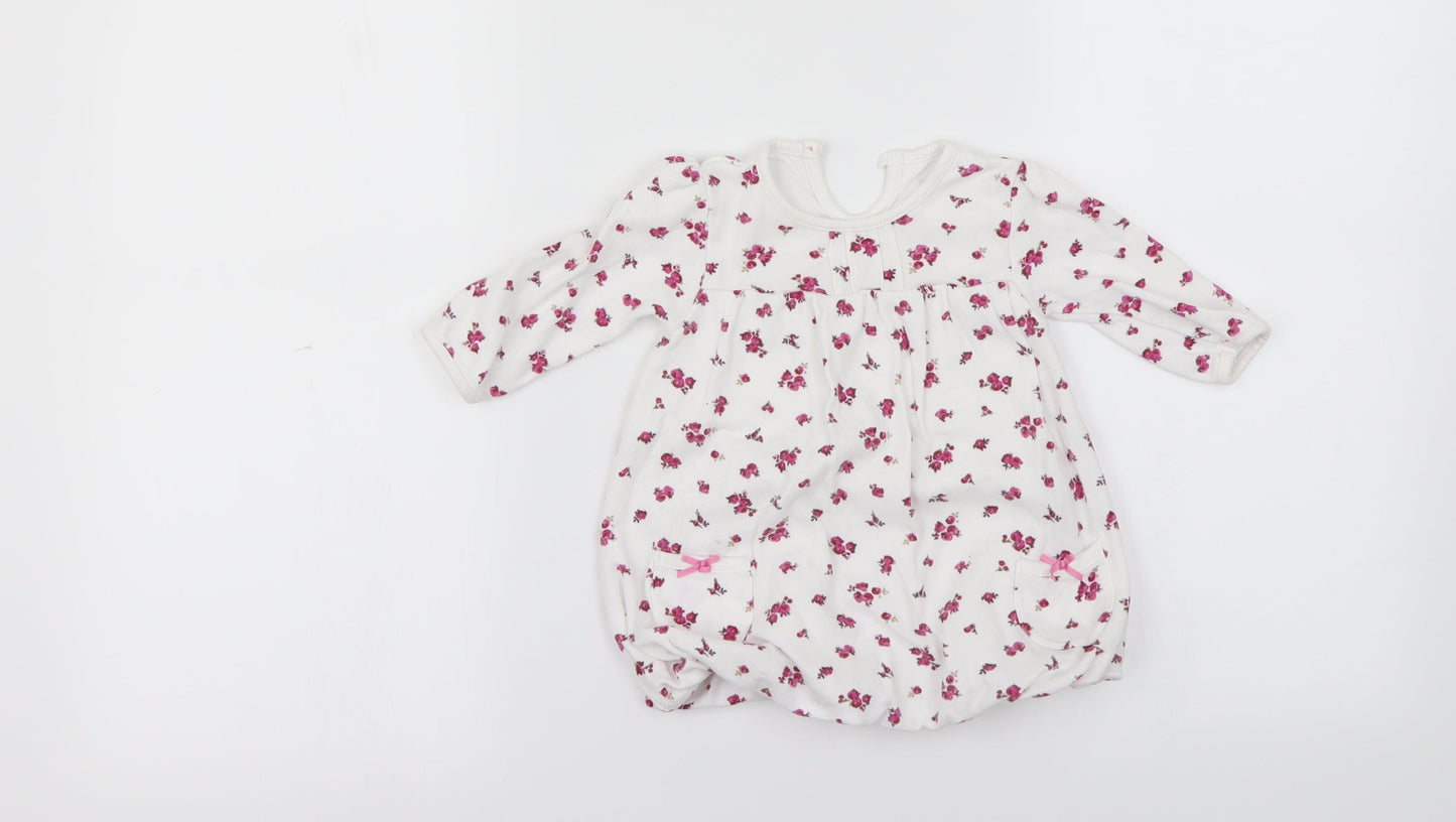 George Girls White   A-Line  Size 3-6 Months