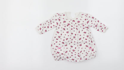 George Girls White   A-Line  Size 3-6 Months
