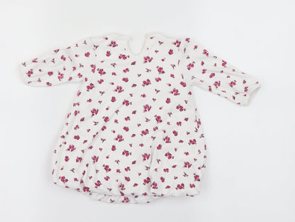 George Girls White   A-Line  Size 3-6 Months