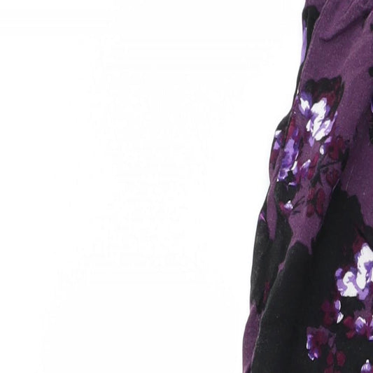 Womens UK Size 12 Dorothy Perkins Regular Fit  Purple Trousers
