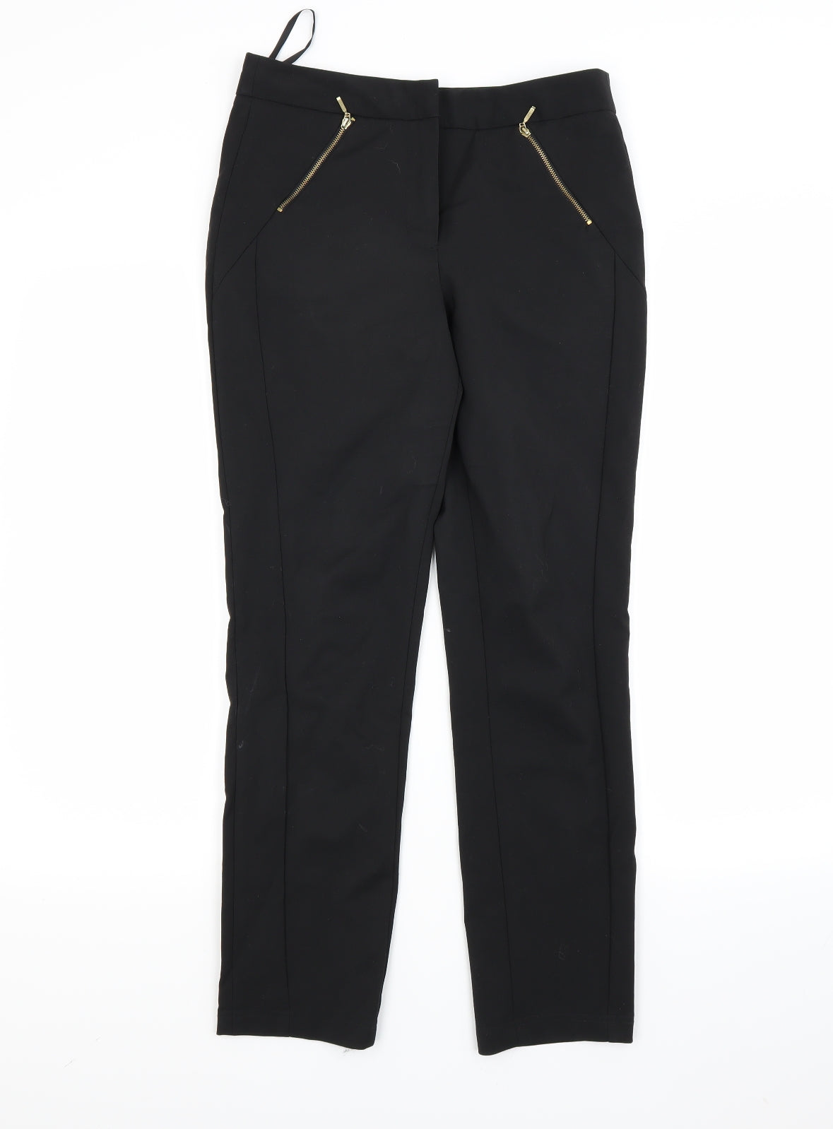 Womens UK Size 8 Atmosphere Regular Fit  Black Trousers