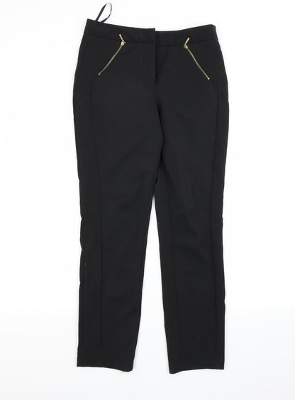 Womens UK Size 8 Atmosphere Regular Fit  Black Trousers