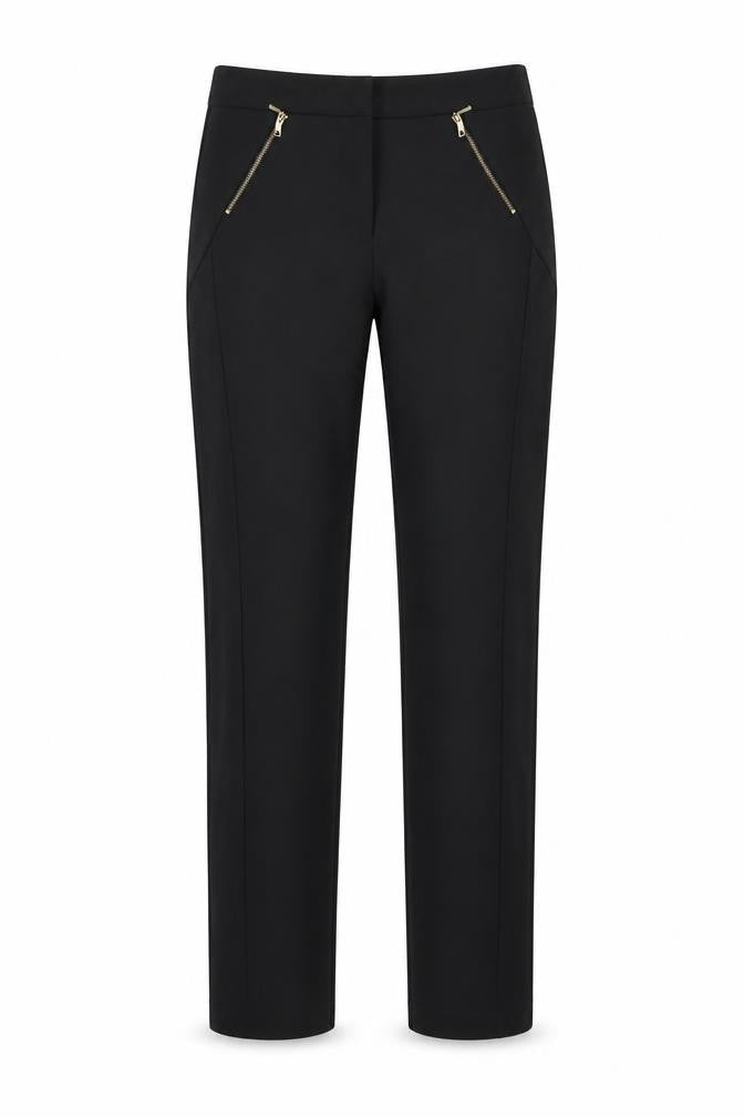 Womens UK Size 8 Atmosphere Regular Fit  Black Trousers