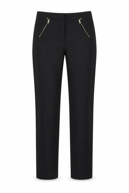 Womens UK Size 8 Atmosphere Regular Fit  Black Trousers