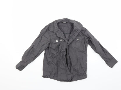 George Boys Brown   Basic Coat Coat Size 5-6 Years