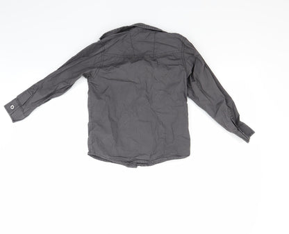 George Boys Brown   Basic Coat Coat Size 5-6 Years