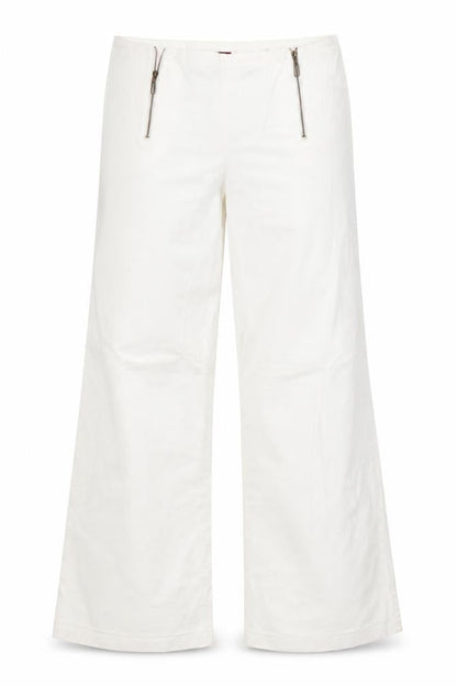 Womens UK Size 14 Bianca Regular Fit  White Trousers