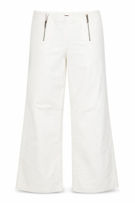 Womens UK Size 14 Bianca Regular Fit  White Trousers