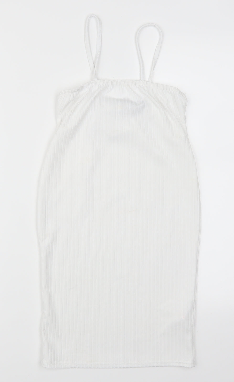 I SAW IT FIRST Womens White   Basic Tank Size 10