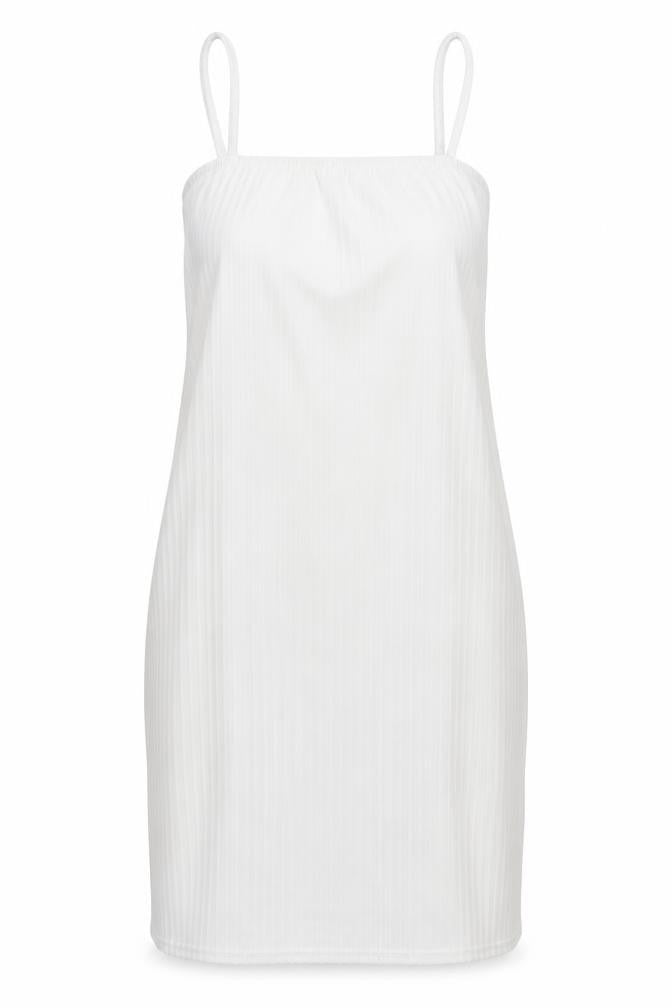 Womens UK Size 10 I SAW IT FIRST White Basic Tank