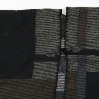 Steve Madden Womens Brown Geometric  Cardigan Jumper One Size