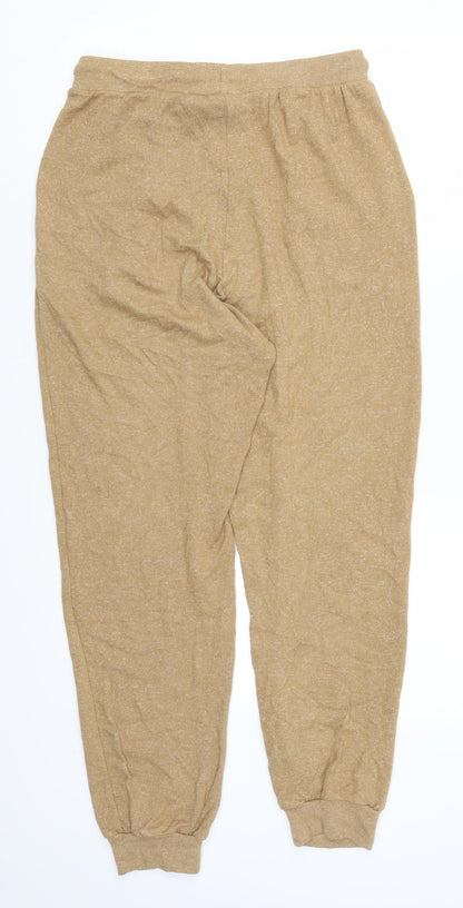Womens UK Size 12 ASOS Regular Fit Sweatpants Beige Trousers