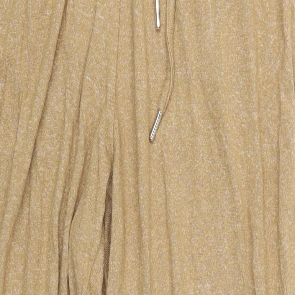 Womens UK Size 12 ASOS Regular Fit Sweatpants Beige Trousers