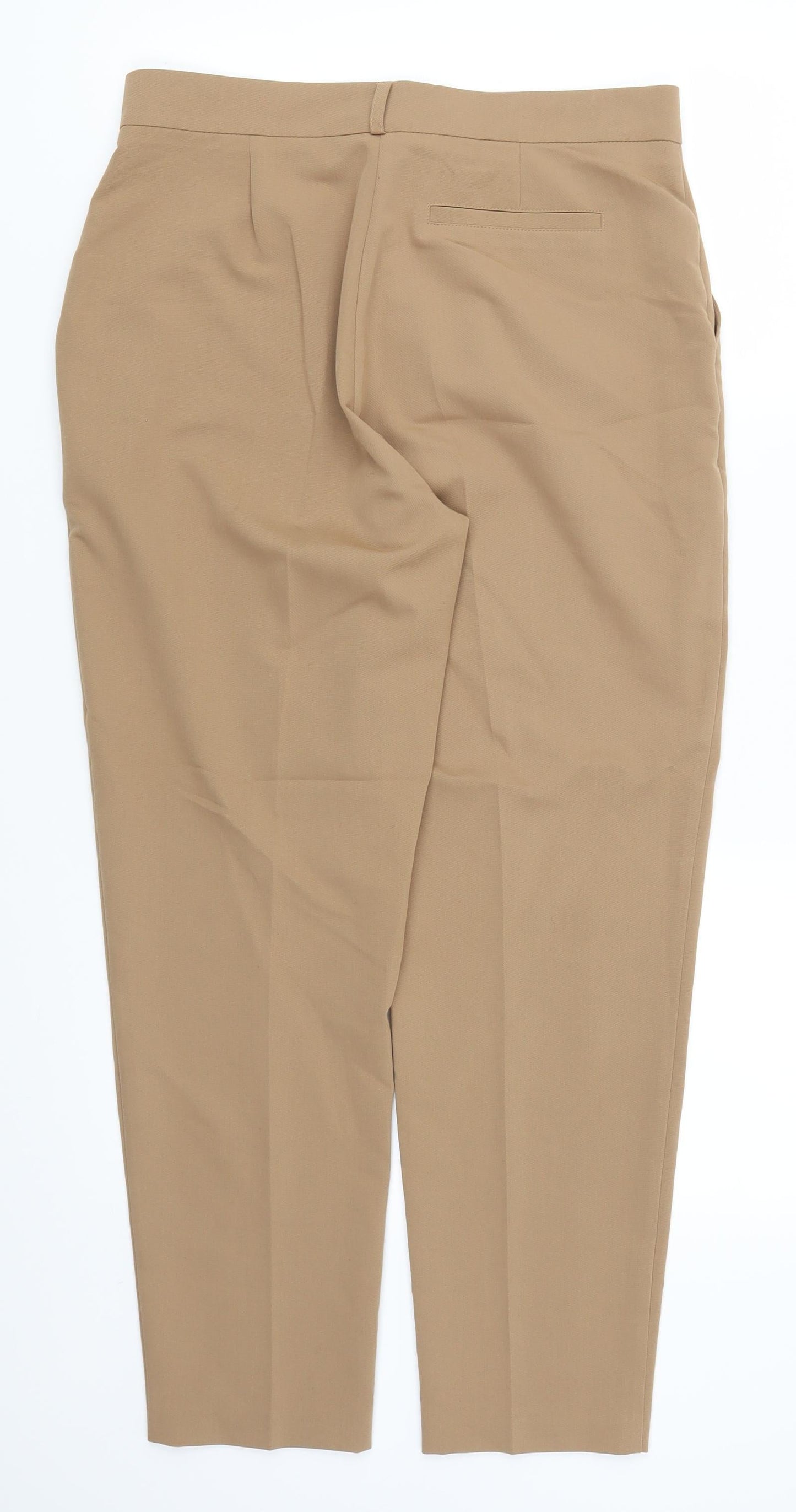 Select Womens Beige   Trousers  Size 12 L26 in