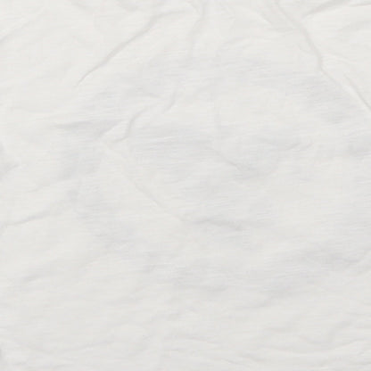 H&M Girls White   Basic T-Shirt Size 11-12 Years  - No2