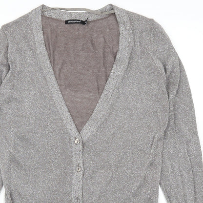 Atmosphere Womens Grey   Cardigan Jumper Size 10