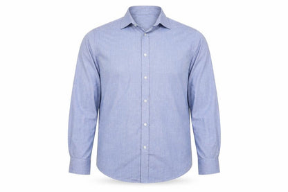 F&F Mens Blue    Button-Up Size 16.5