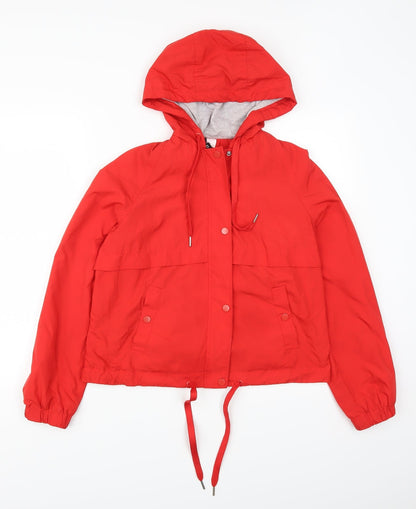 Womens UK Size 10 H&M Red Jacket